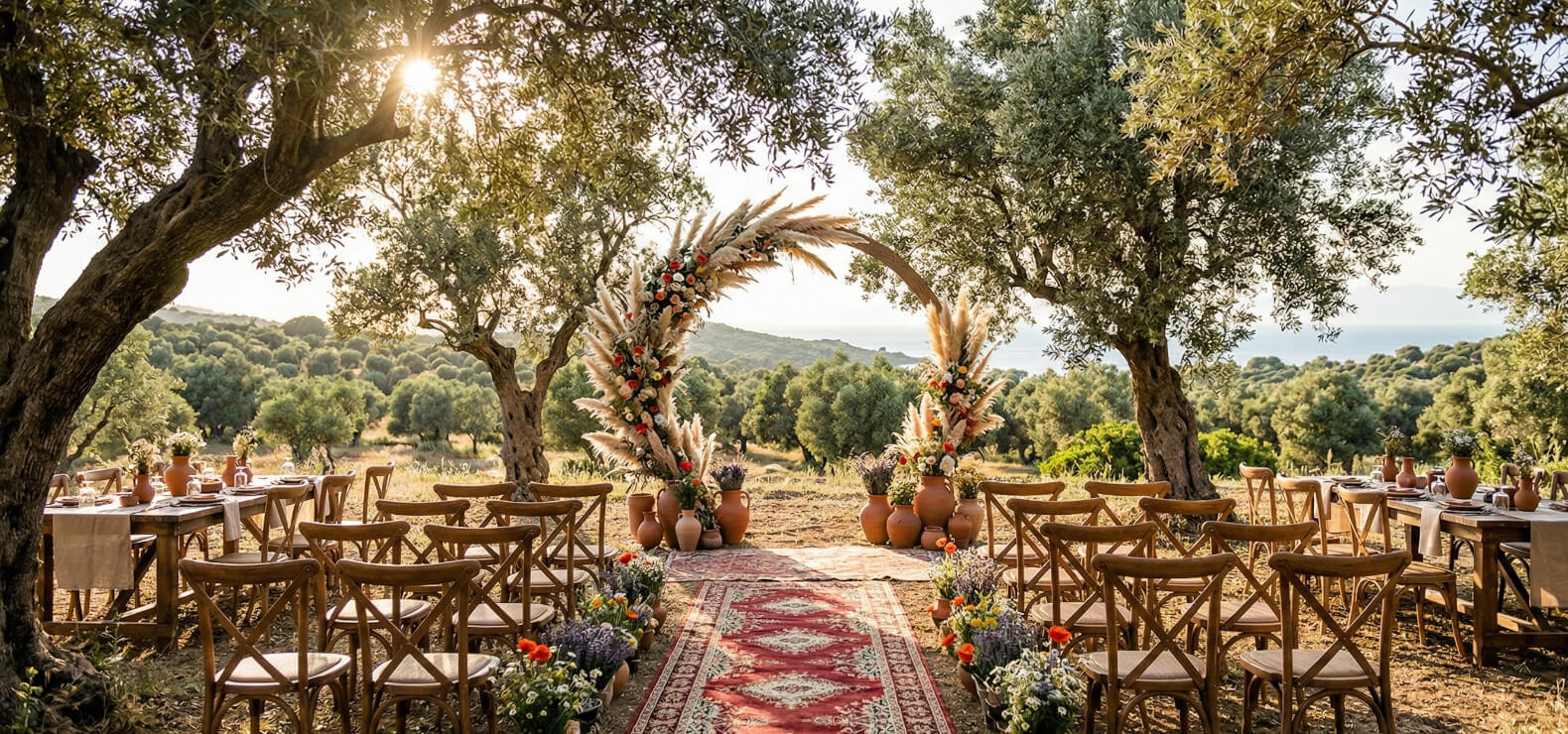 İzmir'de Kır Düğünü Konsepti İçin 5 Mekan Önerisi