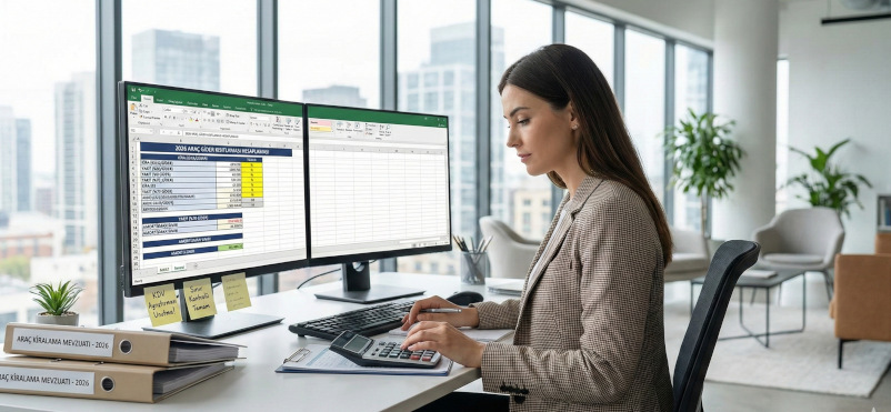 Araç Kiralama Gider Kısıtlaması ve Muhasebe Kaydı: 2026 Rehberi