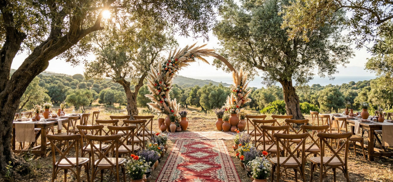 İzmir'de Kır Düğünü Konsepti İçin 5 Mekan Önerisi