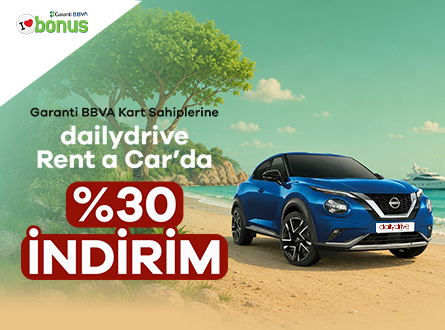 Garanti BBVA Kartlarına İndirim