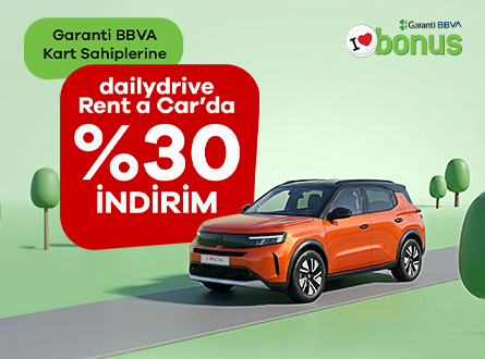 Garanti BBVA Kartlarına İndirim