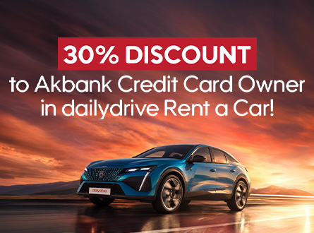 Discount for Akbank Cards
