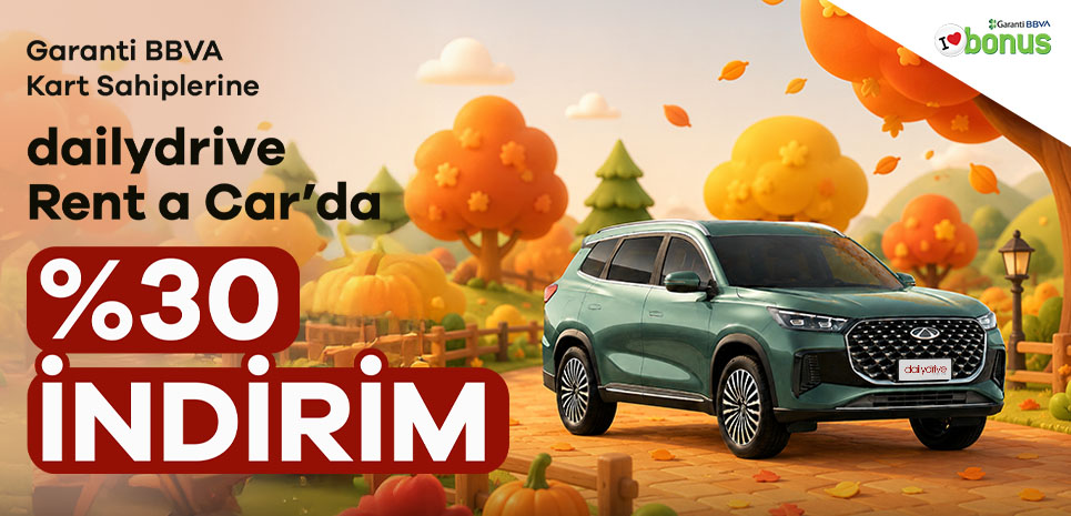 Garanti BBVA Kartlarına İndirim