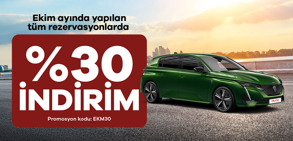 %30 İndirim Kampanyası