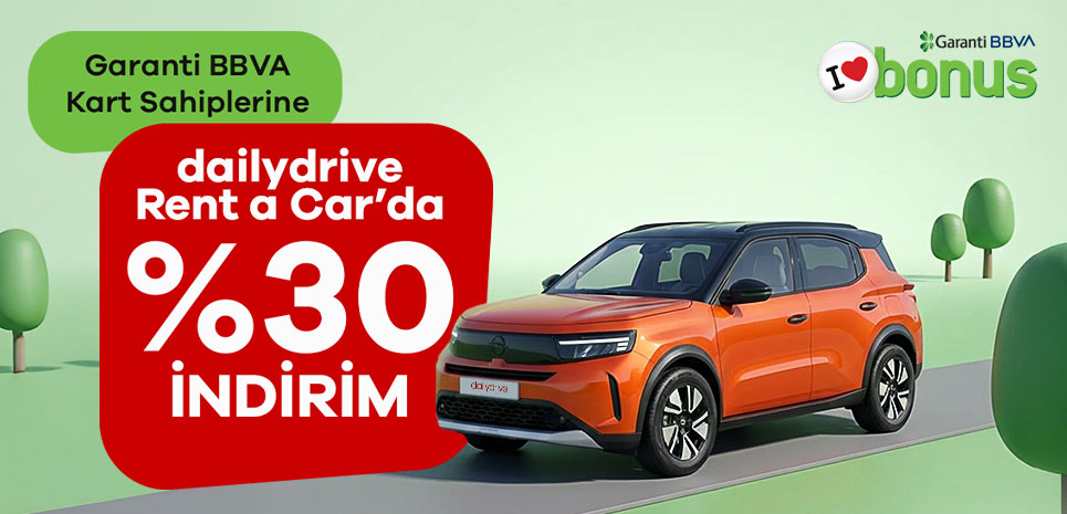 Garanti BBVA Kartlarına İndirim
