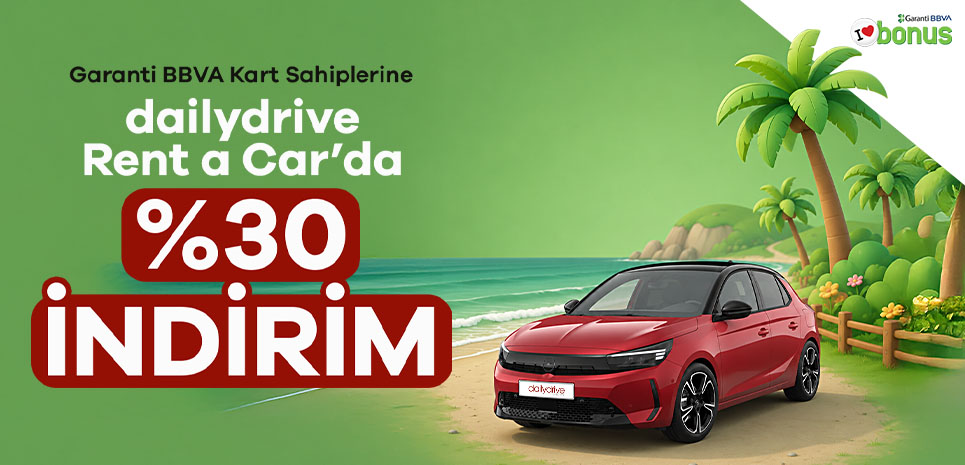 Garanti BBVA Kartlarına İndirim