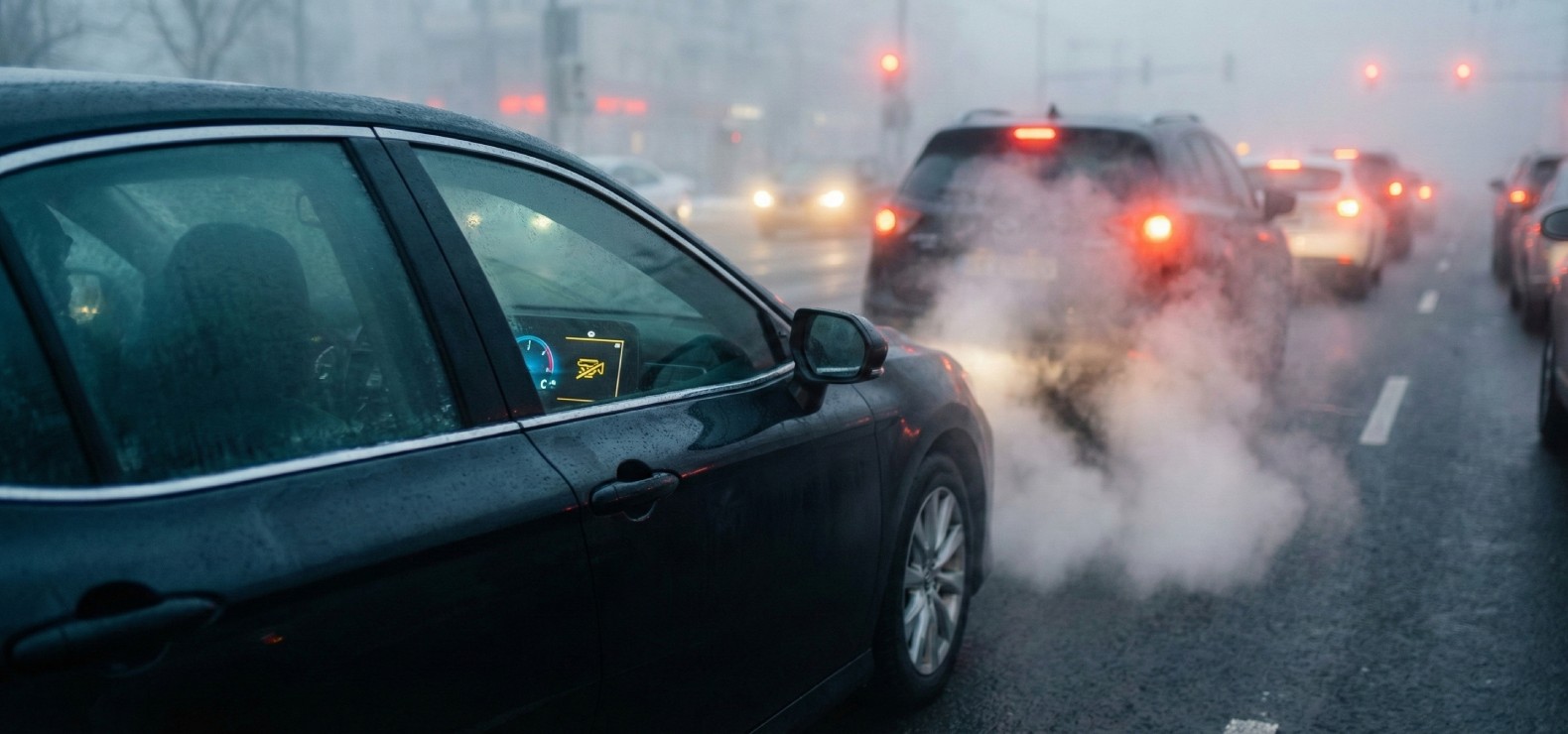 Real Effects of Urban Short-Distance Driving on Engine Health 